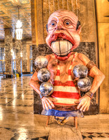 Big Heads at Fisher Building 1-1-15